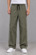 Longline Track Pant - Sage Green