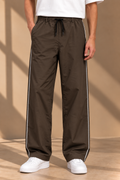 Longline Track Pant - Espresso